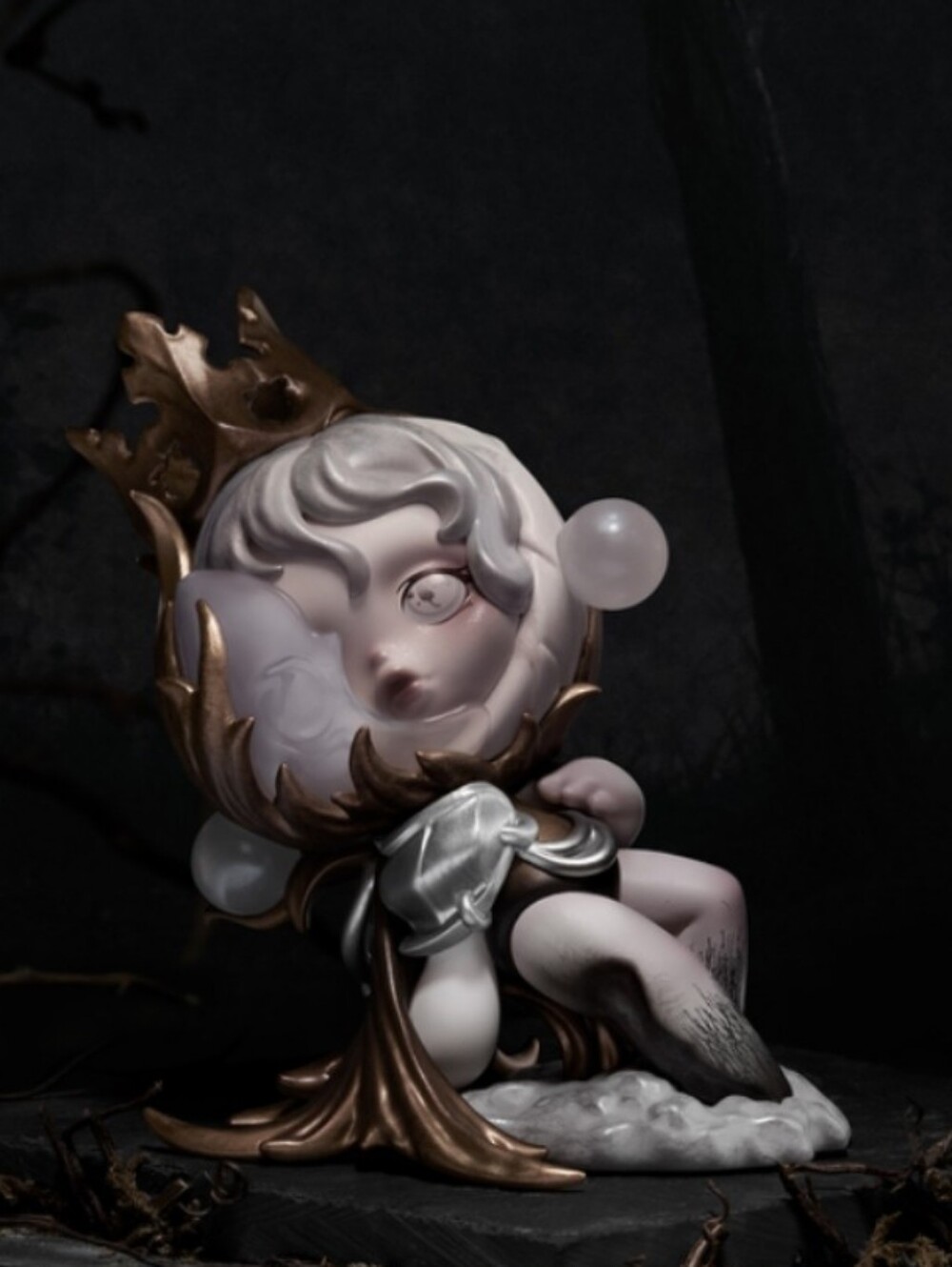 SKULLPANDA Petals in Four Acts Series Figures NIB - The Decay Awaited